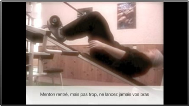 exercices d'abdominaux le relevé de buste planche abdos
